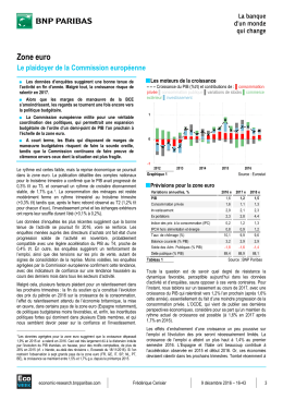 Zone euro : le plaidoyer de la Commission europ&eacute;enne