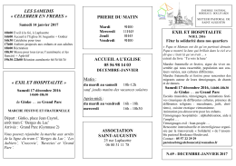 bulletin paroissial - Eglise Catholique Saint Augustin Bordeaux