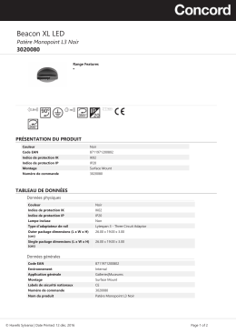Patère Monopoint L3 Noir