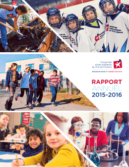 annuel - Conseil des &eacute;coles publiques de l`Est de l`Ontario