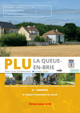 Plomb - La Queue-en-Brie