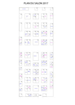Plan du Salon