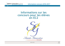 &Eacute;preuves Orales - Lyc&eacute;e Priv&eacute; Sainte Genevi&egrave;ve