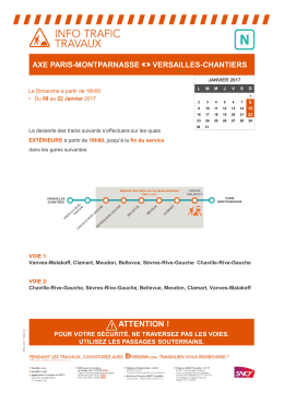 attention - Transilien