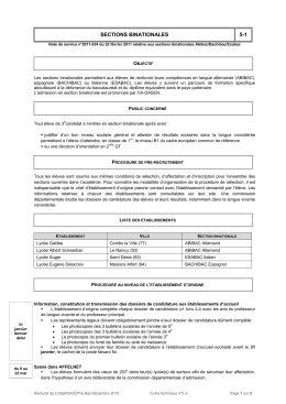 sections binationales 5-1