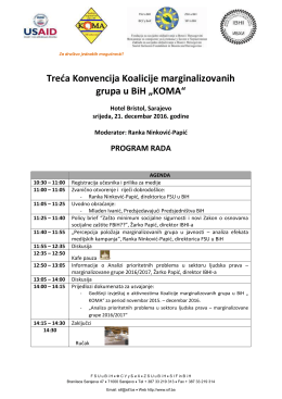 Program rada Konvencije