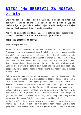 BITKA (NA NERETVI) ZA MOSTAR! 2. Dio