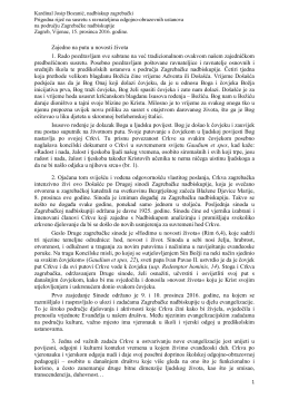 kardinalov govor - Zagrebačka nadbiskupija