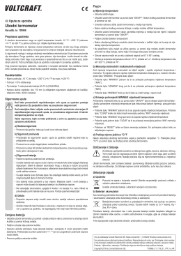 Ubodni termometar - produktinfo.conrad.com