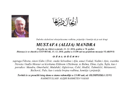 mustafa (alija) mandra