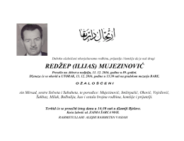redžep (ilijas) mujezinović