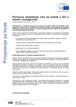 Priopćenje za tisak