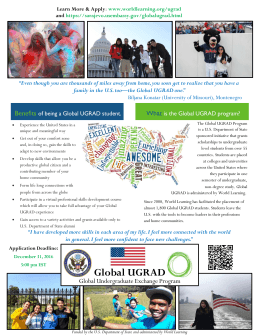 Global UGRAD