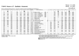 713415 Vranov n. T. – Sedliská