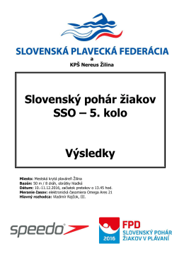 Výsledky - aquap.sk