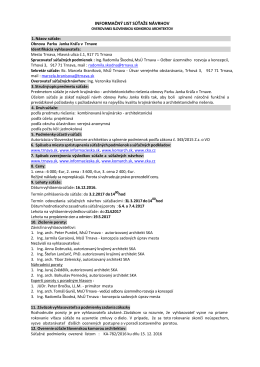 Informačný list
