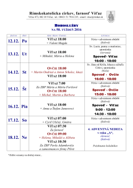 Rozpis sv.omsi 2016.12.12-18