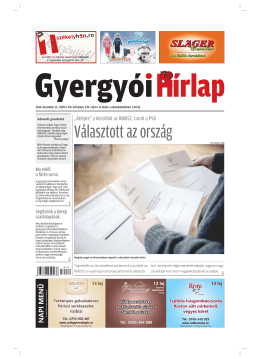 Választott az ország