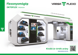 Flexonyomógép - Varga