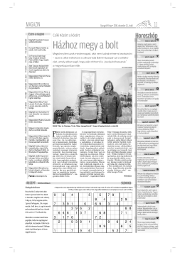 H&aacute;zhoz megy a bolt