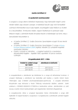 Goethe-Zertifikat C2