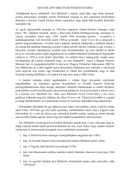 ADATOK IZSÓ MIKLÓS IKONOGRÁFIÁJÁHOZ pdf