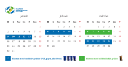 A naptár nyomtatható formátumban