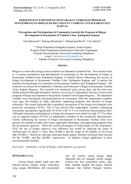 EnviroScienteae Vol. 12 No. 3, Nopember 2016 Halaman 282