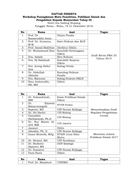 2. Lampiran Peserta Workshop