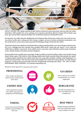 harga jasa konveksi - Jasa Sablon Kaos Di Jakarta