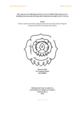 PONED - Universitas Sebelas Maret