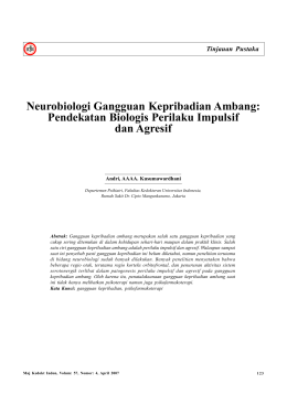 The Neurobiology of Borderline Personality Disorder: Biological