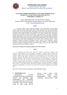 diponegoro law journal