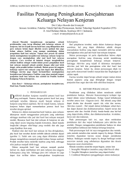 Fasilitas Penunjang Peningkatan Kesejahteraan Keluarga Nelayan