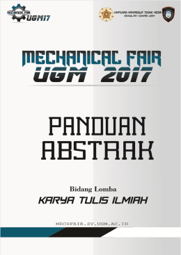 Klik Disini - Mechanical Fair - UGM 2016