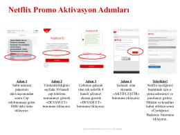 Netflix Aktivasyon Adımları