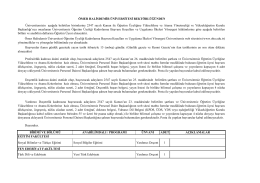 Ömer Halisdemir Üniversitesi personel alım ayrıntıları