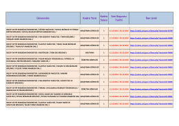 Üniversite Kadro Türü Kadro Sayısı Son Başvuru Tarihi İlan Linki