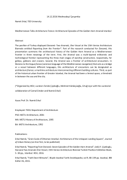 here - METU DEPARTMENT OF ARCHITECTURE