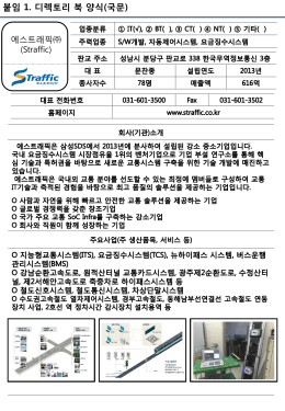 붙임 1. 디렉토리 북 양식(국문)
