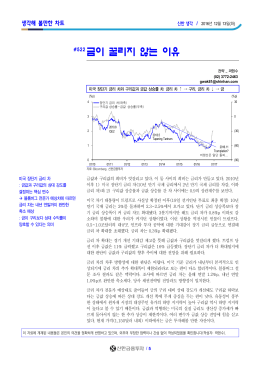 522 금이 꿀리지 않는 이유