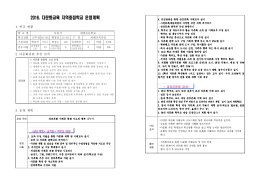 대방초-2016. 다문화교육 지역중심학교 운영계획서(경남).hwp