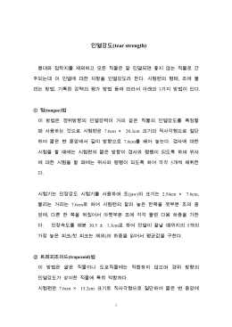 인열강도\(tear strength\)
