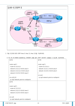 [LAB-4] OSPF II