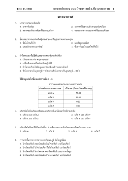 1 บรรยากาศ - The Tutor