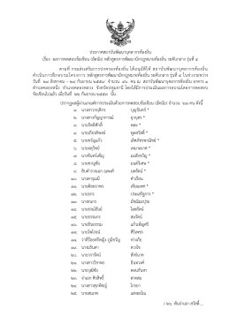 ประกาศสถาบันพัฒนาบุคลากรท้องถิ่น เรื่อง ผลก