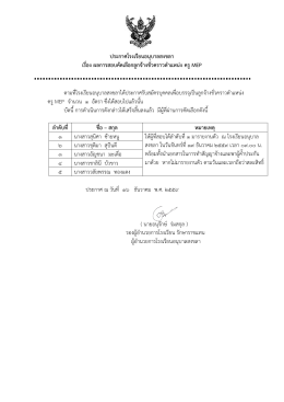 ประกาศโรงเรียนอนุบาลสงขลา เรื่อง ผลการสอบคัดเลือกลูกจ้างชั่วคราวตาแห