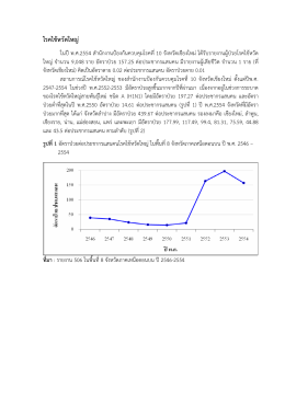 สถานการณ์โรคไข้หวัดใหญ่ ปี 2554