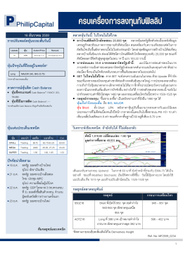 16 ธันวาคม 2559 ตลาดหุ  นวันนี้: ไปไหนไม  ได  ไกล การ