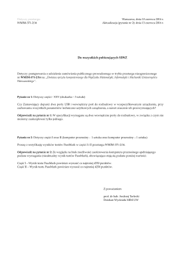Wiadomości | MIMUW